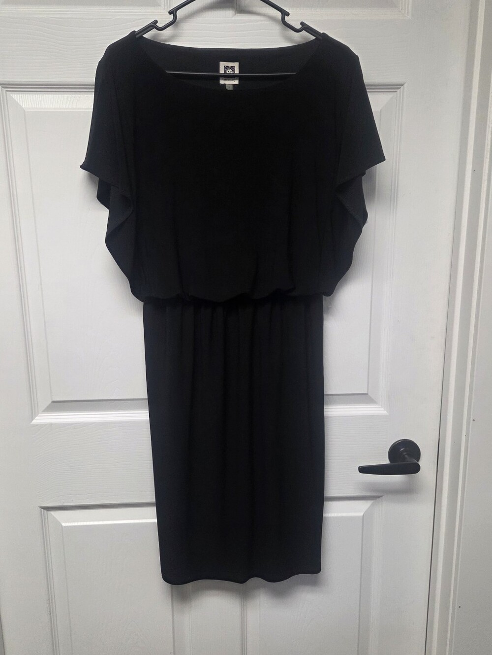 Anne Klein size 6 black dress - new